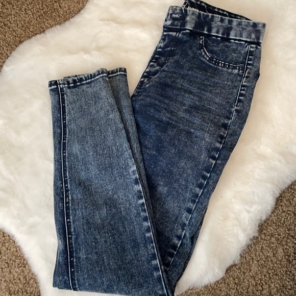 Super High Rise Jeggings Size M 7-9 - Picture 1 of 5